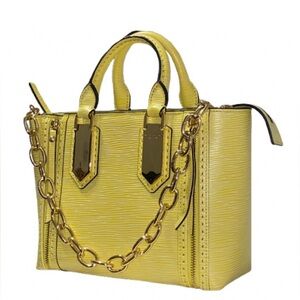 Henri Bendel “The a list mini satchel” unbranded chain (no strap)